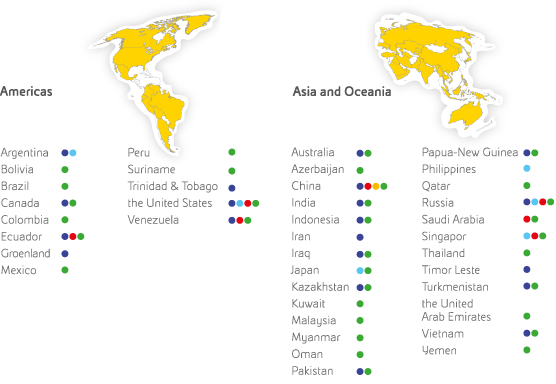 Eni worldwide presence - Africa (graphic)