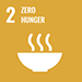 Sustainable Development Goals &ndash; goal 02 (icon)