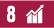 Sustainable Development Goals &ndash; goal 08 (icon)