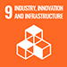 Sustainable Development Goals &ndash; goal 09 (icon)