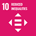 Sustainable Development Goals &ndash; goal 10 (icon)