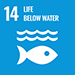Sustainable Development Goals &ndash; goal 14 (icon)