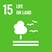Sustainable Development Goals &ndash; goal 15 (icon)