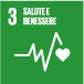 Obiettivi globali per lo sviluppo sostenibile (SDGs) &ndash; 03 (icon)