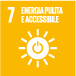 Obiettivi globali per lo sviluppo sostenibile (SDGs) &ndash; 07 (icon)