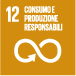 Obiettivi globali per lo sviluppo sostenibile (SDGs) &ndash; 12 (icon)