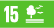 Obiettivi globali per lo sviluppo sostenibile (SDGs) &ndash; 15 (icon)