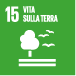 Obiettivi globali per lo sviluppo sostenibile (SDGs) &ndash; 15 (icon)