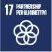 Obiettivi globali per lo sviluppo sostenibile (SDGs) &ndash; 17 (icon)