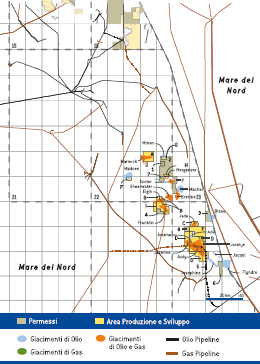 Paesi di attivit&agrave; &ndash; Regno Unito (Mappa)